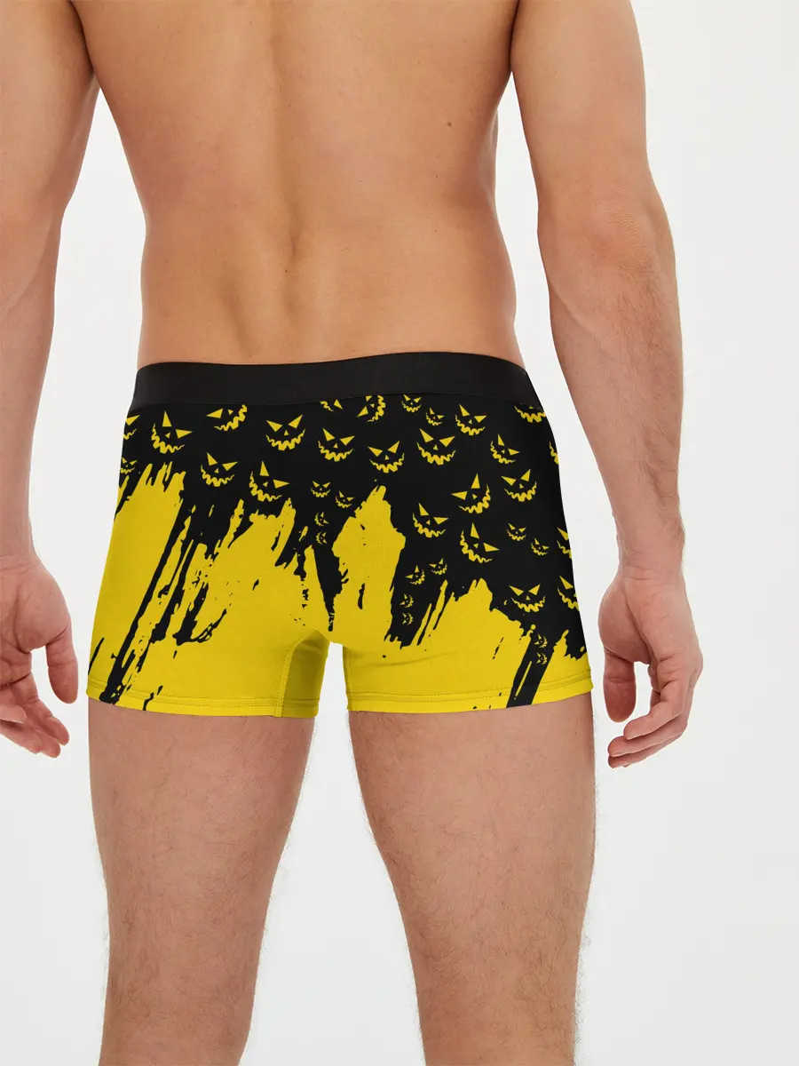 Мужские трусы боксеры / HALLOWEEN SMILE | SMILE PUMPKIN