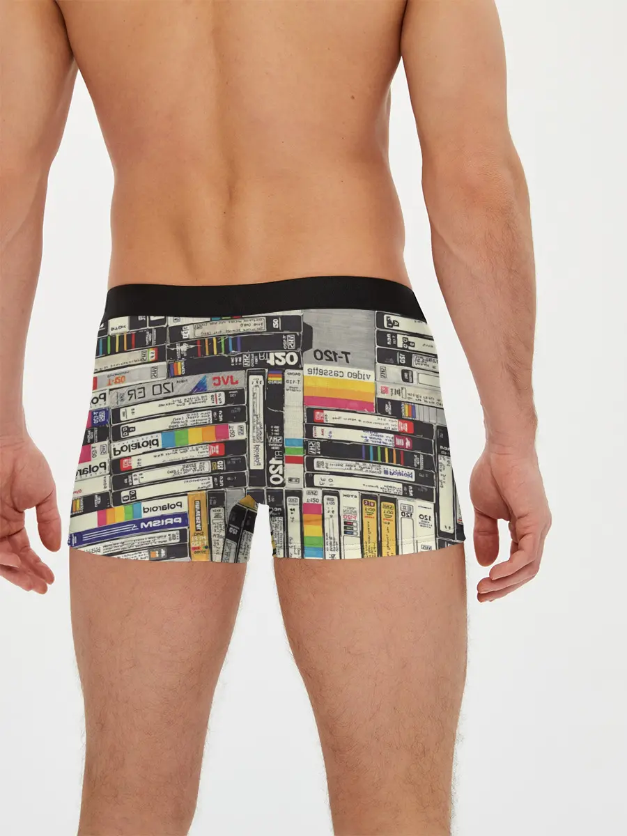 Мужские трусы боксеры / VHS-кассеты