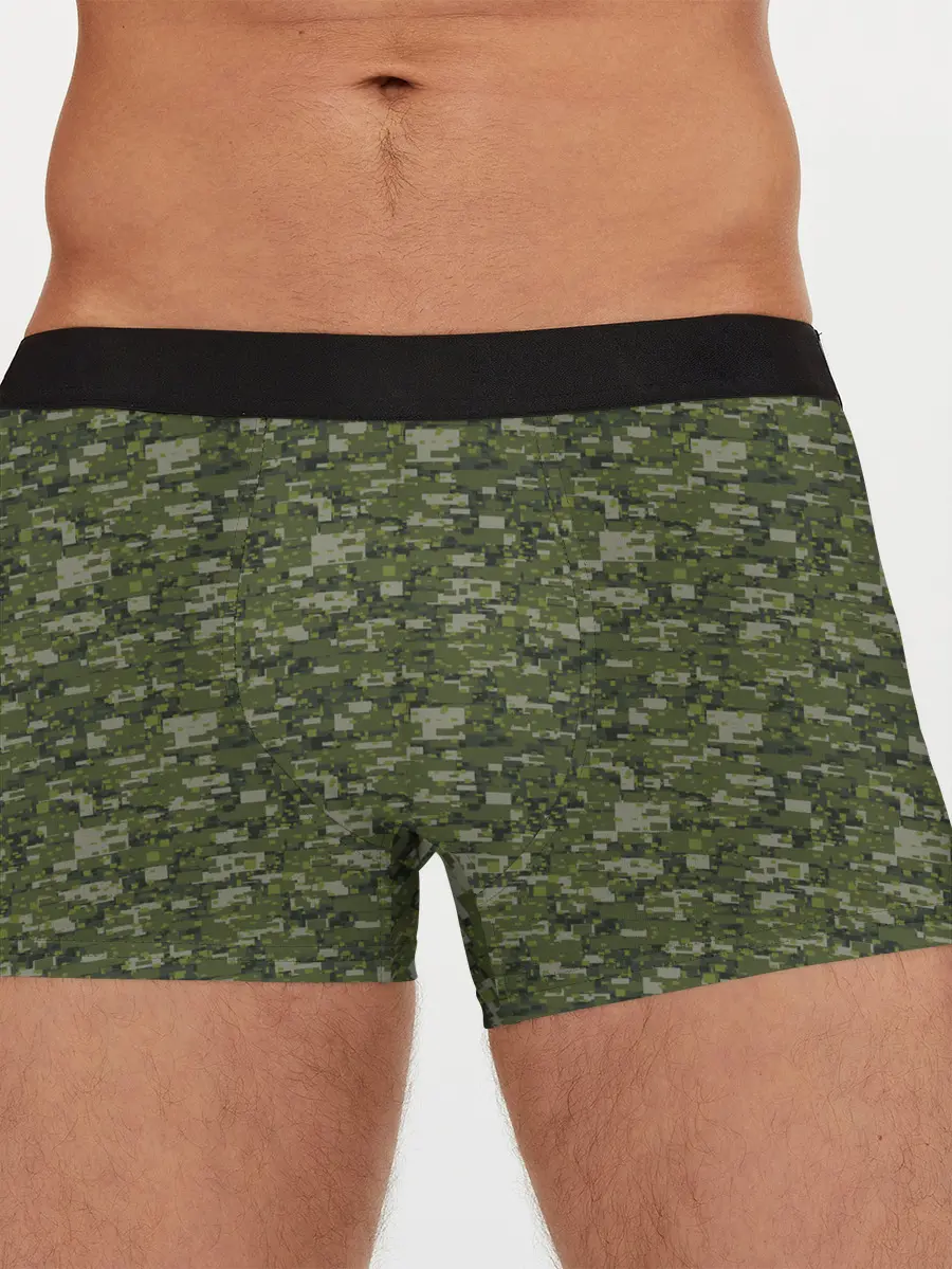 Мужские трусы боксеры / Камуфляж
