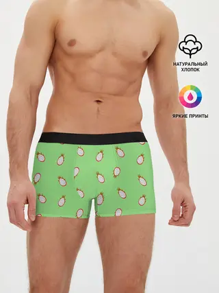 Мужские трусы боксеры / Драконий фрукт