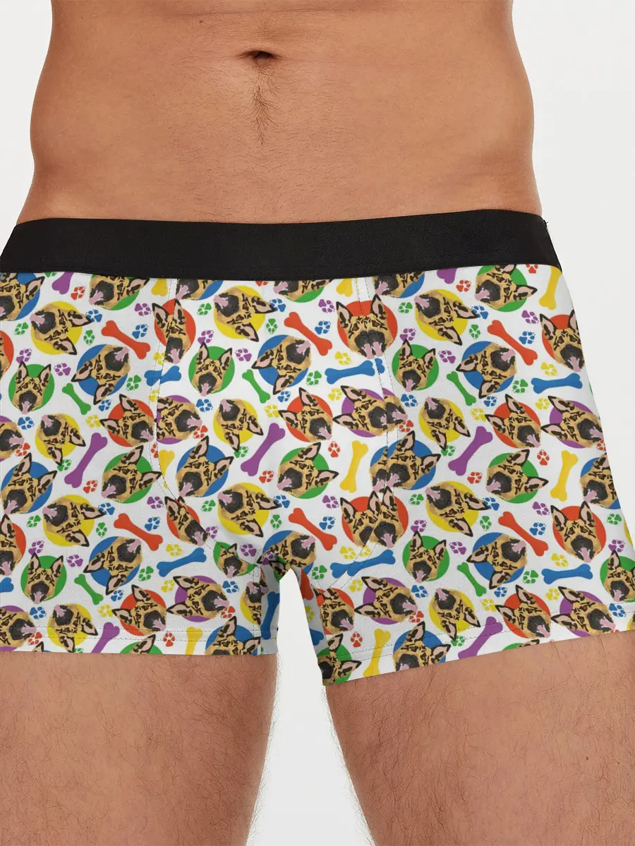 Мужские трусы боксеры / Немецкая Овчарка