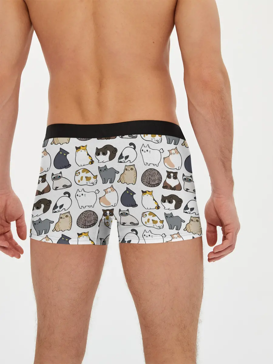 Мужские трусы боксеры / Котики