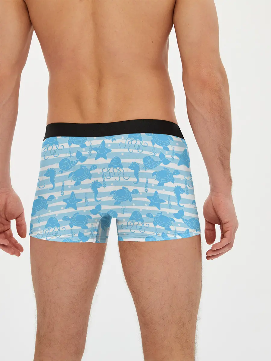 Мужские трусы боксеры / Морские жители