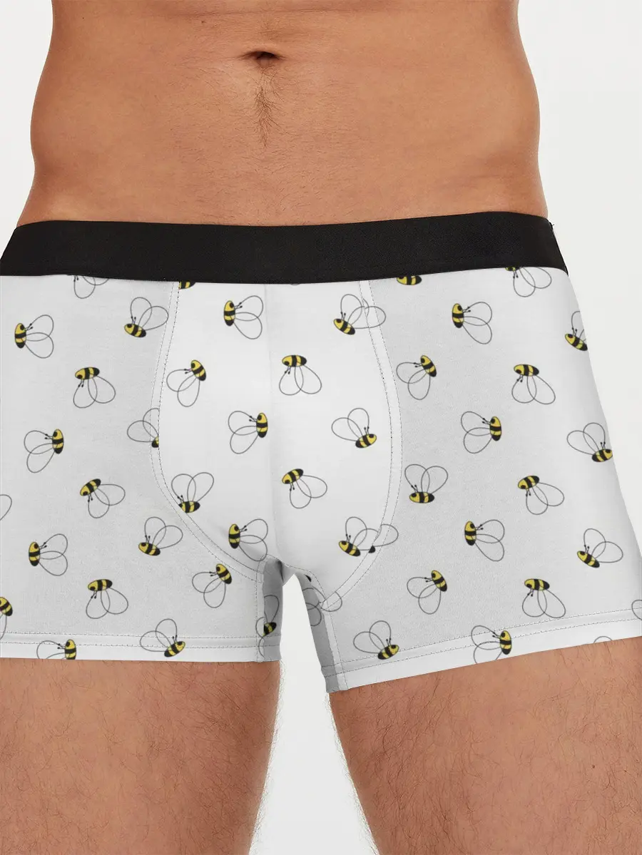 Мужские трусы боксеры / Пчелиный Узор