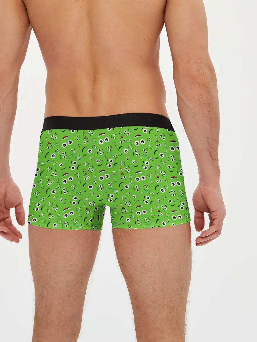 Мужские трусы боксеры / Мультяшные Лица