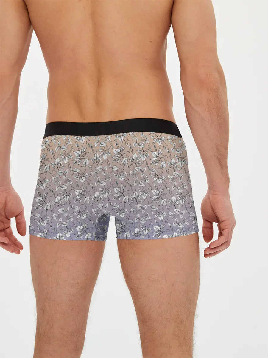 Мужские трусы боксеры / Плющ и градиент