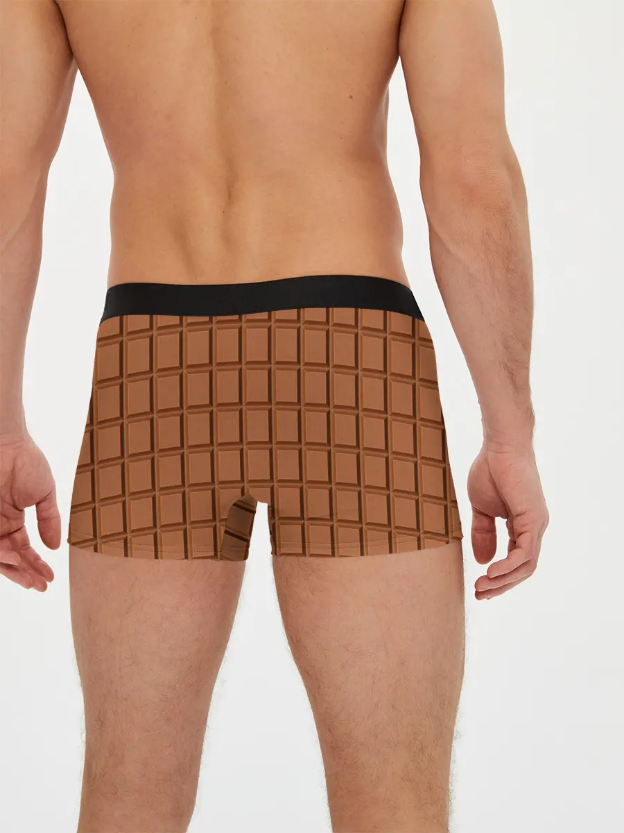 Мужские трусы боксеры / Шоколад