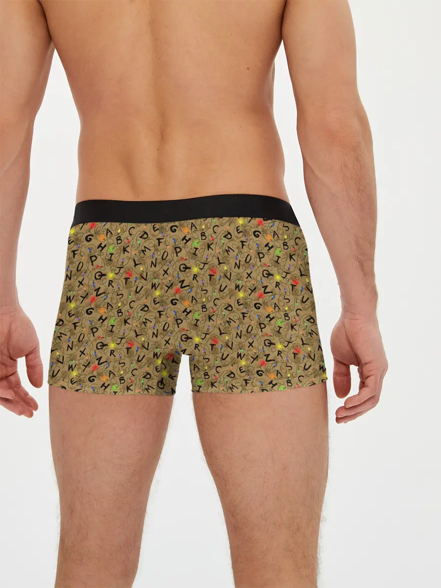 Мужские трусы боксеры / STRANGER THINGS PATTERN