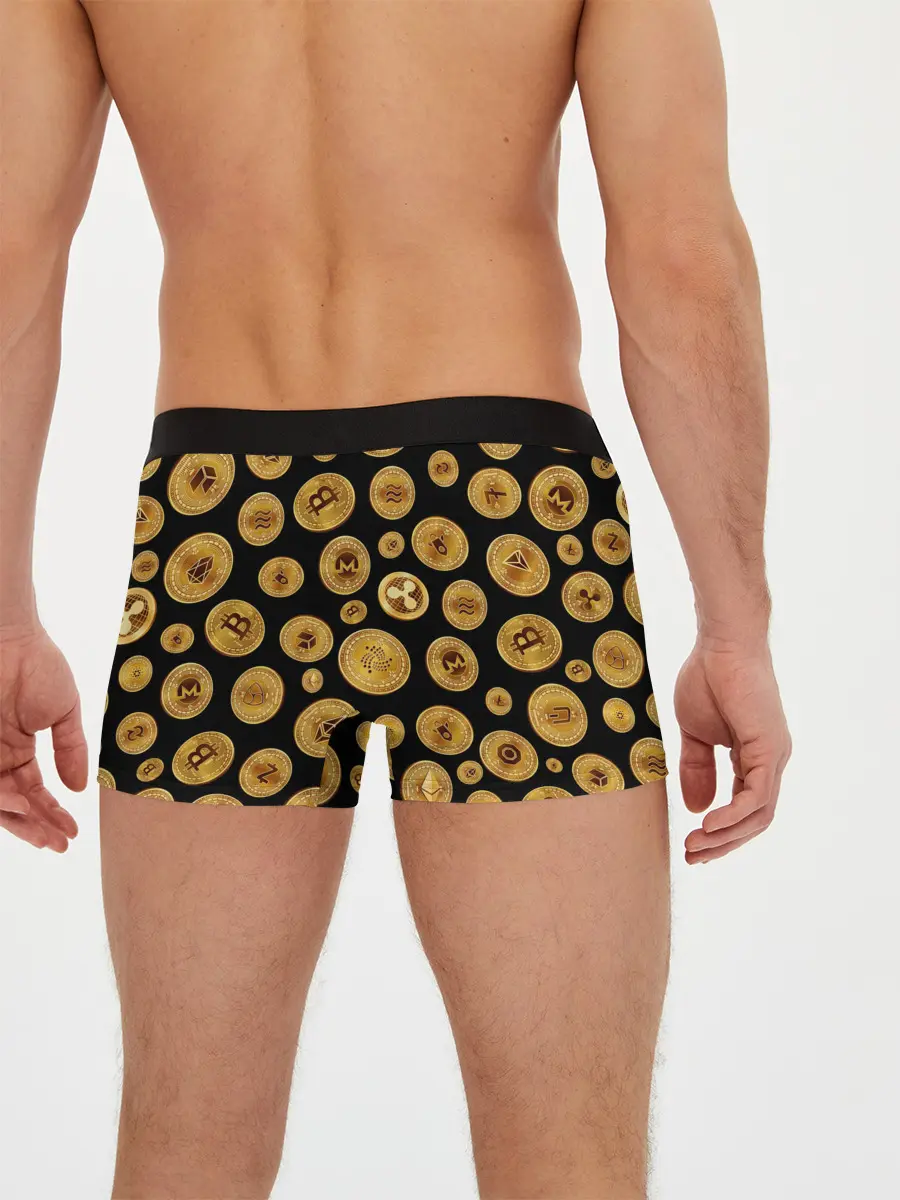 Мужские трусы боксеры / CRYPTOCURRENCY | КРИПТОВАЛЮТА