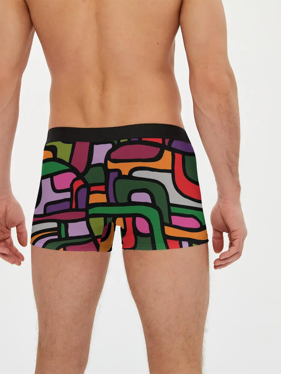 Мужские трусы боксеры / Ретро