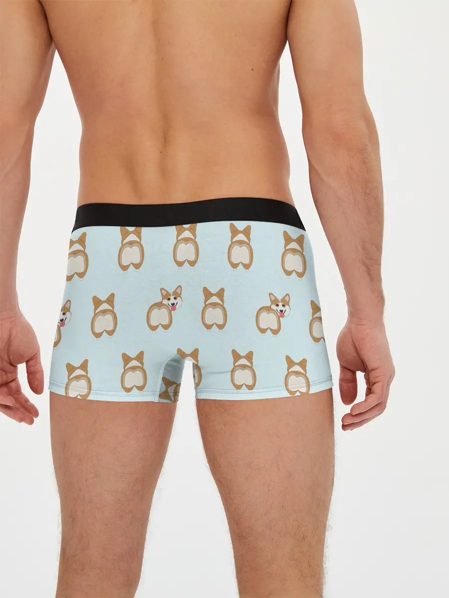 Мужские трусы боксеры / Корги