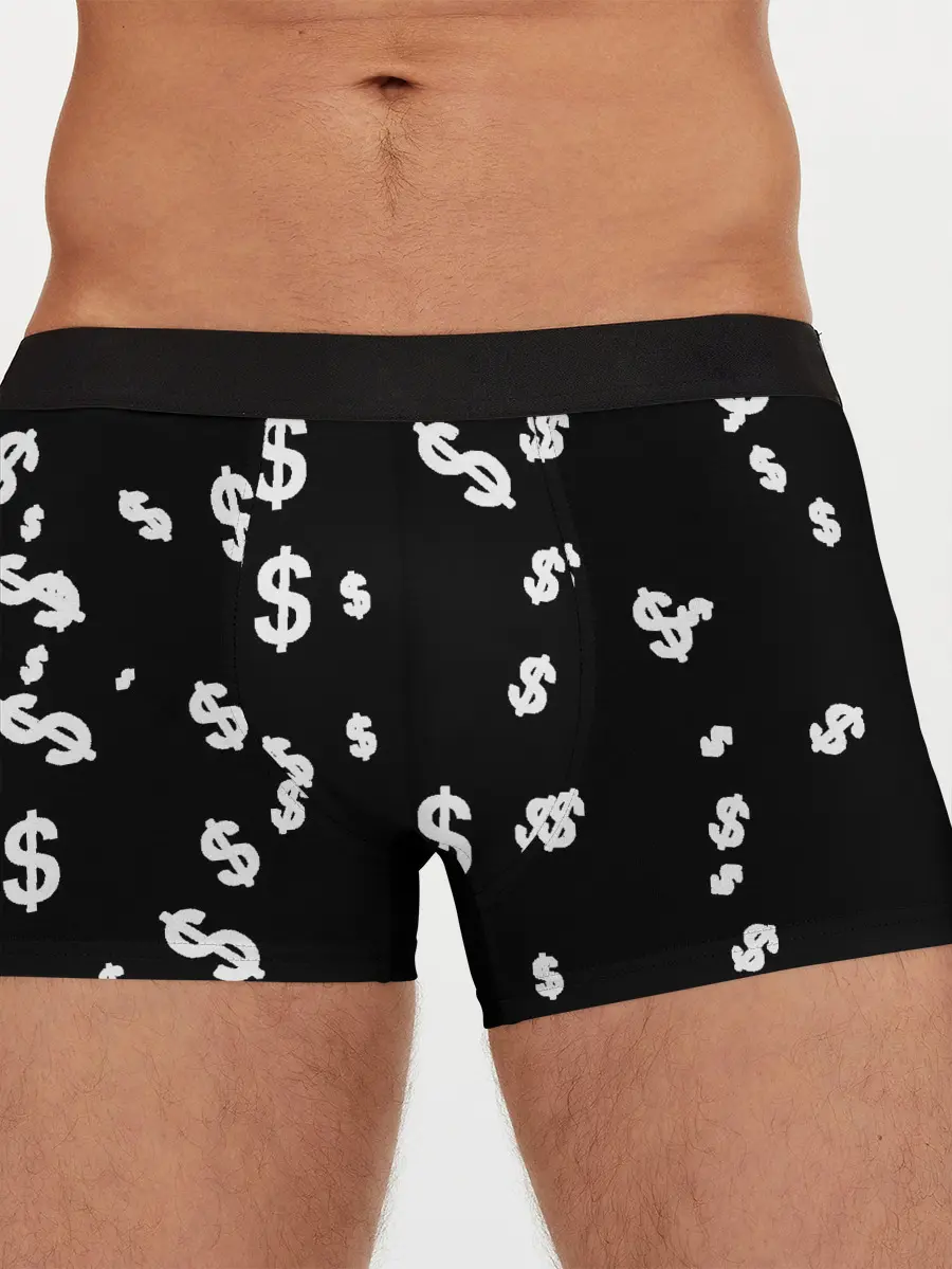 Мужские трусы боксеры / Доллар