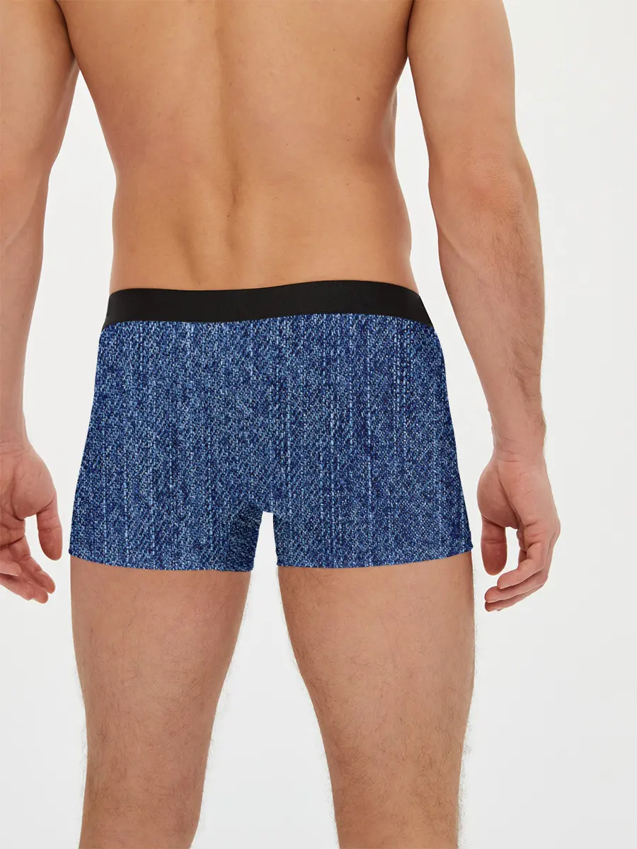 Мужские трусы боксеры / Джинсовка | Текстура