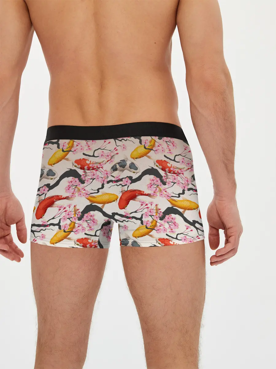 Мужские трусы боксеры / Рыбы