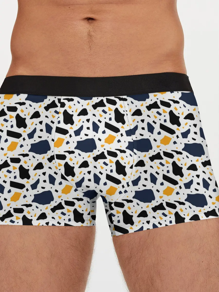 Мужские трусы боксеры / Итальянский Узор Терраццо