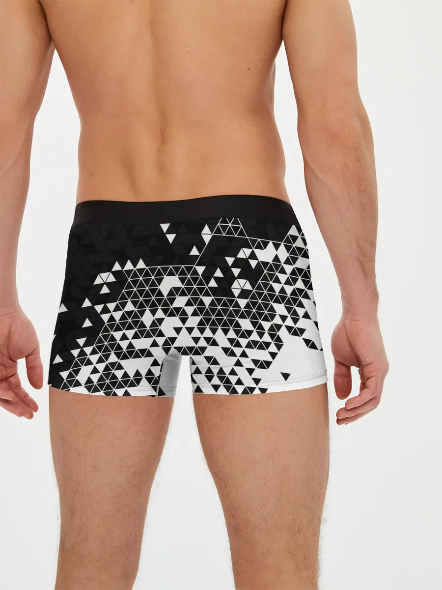 Мужские трусы боксеры / Векторные фигуры