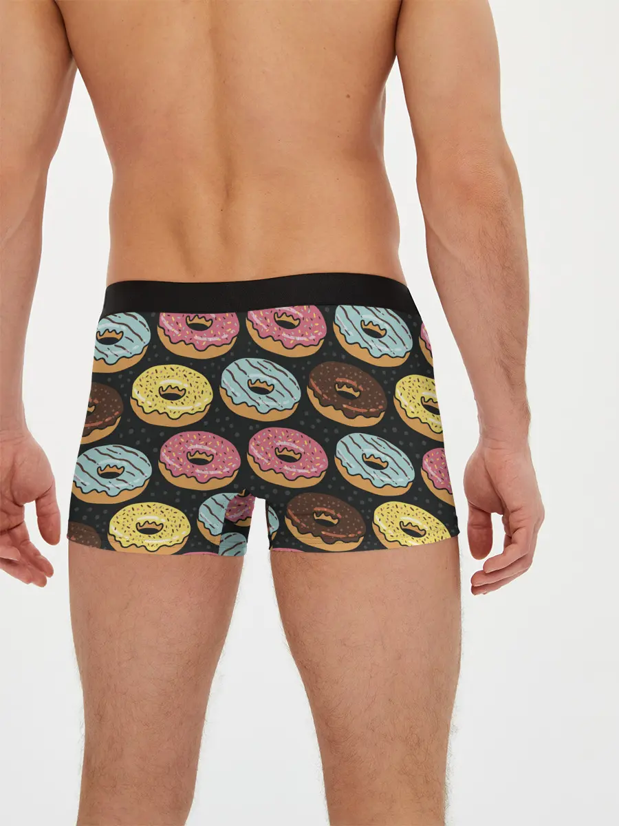 Мужские трусы боксеры / Сладкоежка