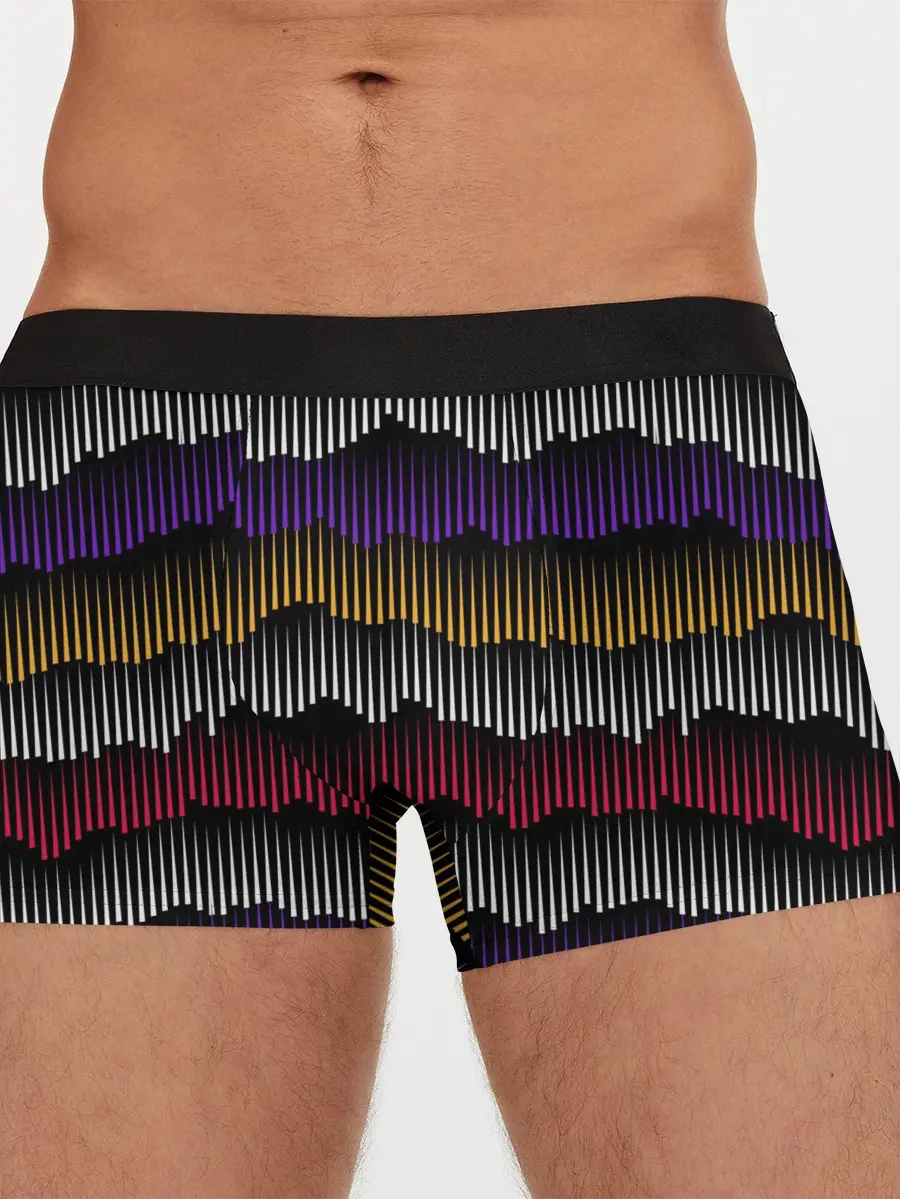 Мужские трусы боксеры / Волны