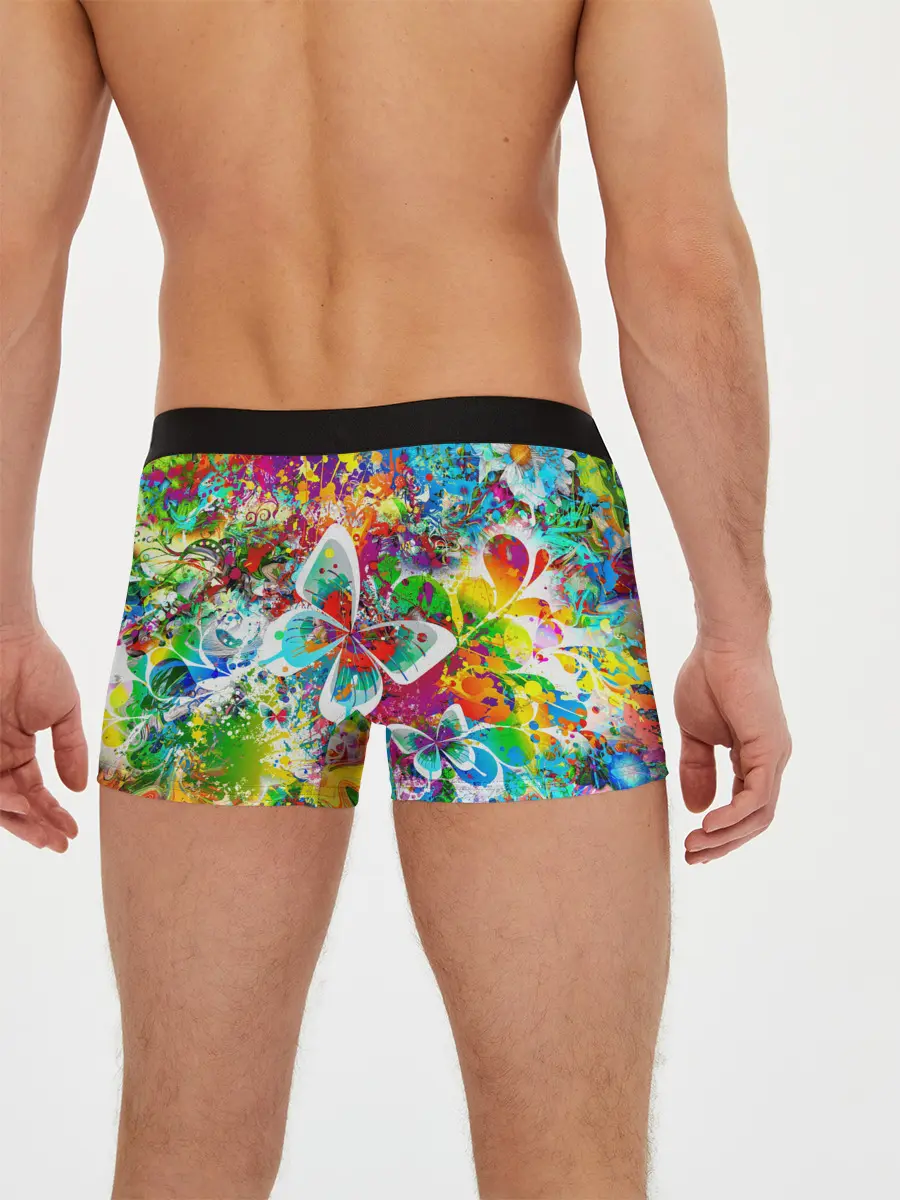 Мужские трусы боксеры / ЯРКИЕ КРАСКИ