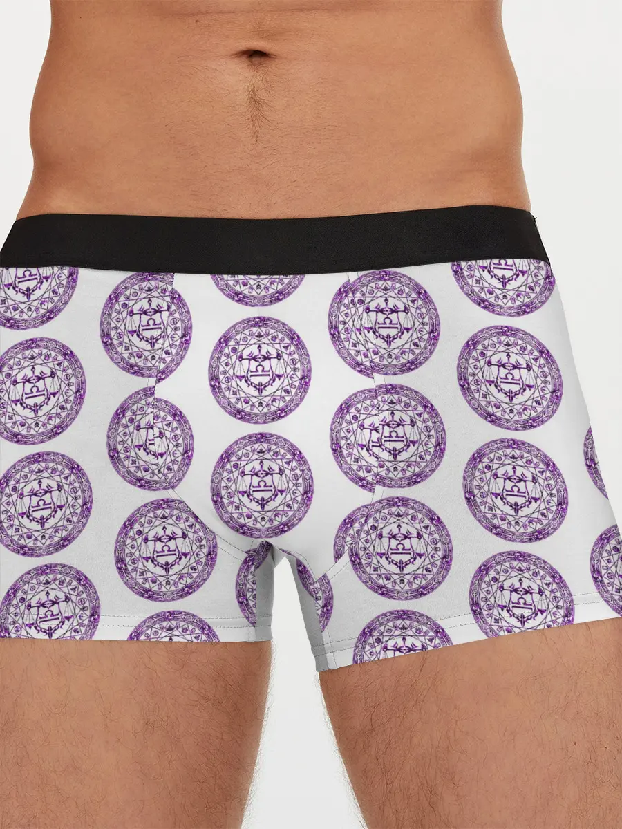 Мужские трусы боксеры / Пентаграмма Весы