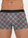 Мужские трусы боксеры / Клеточный узор