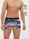 Мужские трусы боксеры / Спортивный милитари
