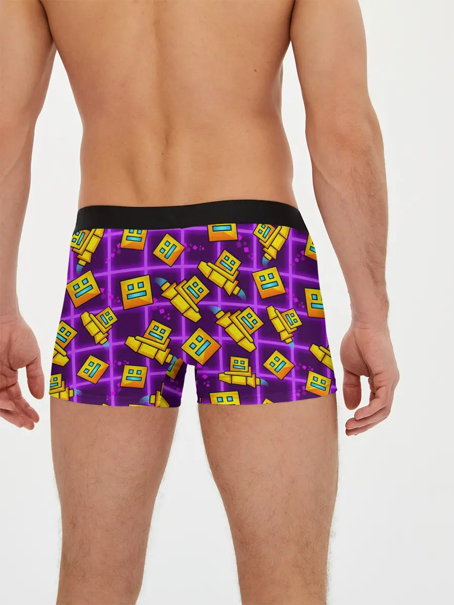 Мужские трусы боксеры / GEOMETRY DASH SPACE