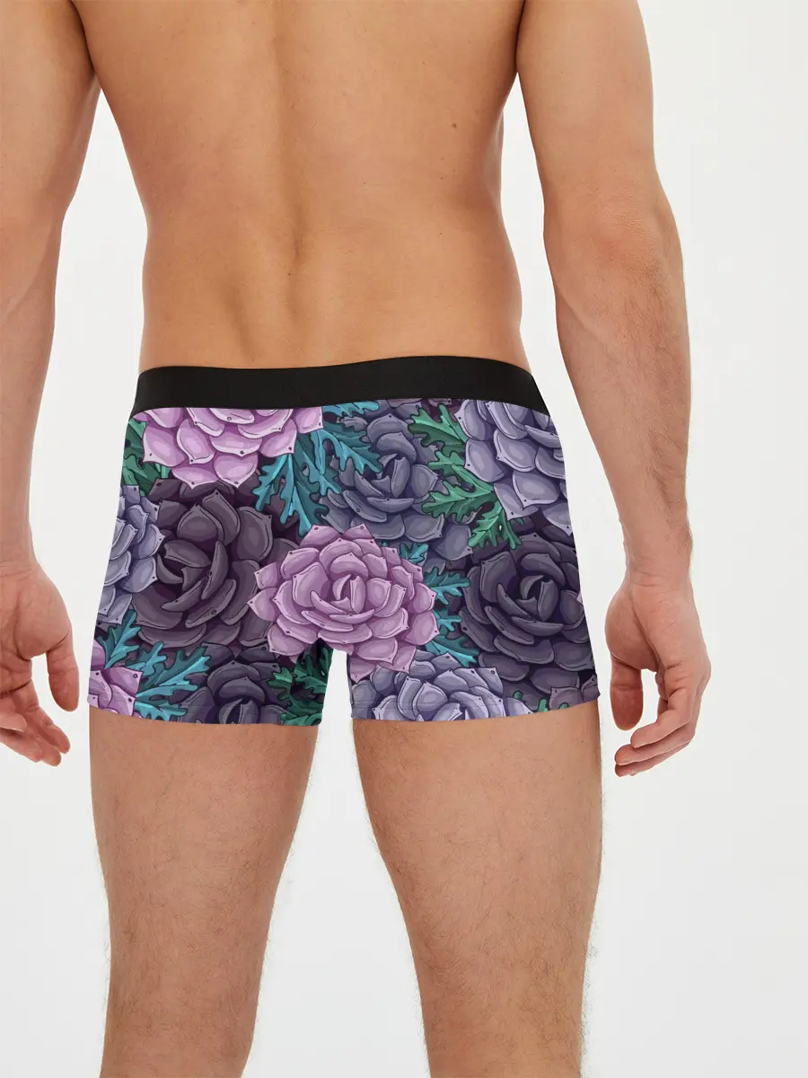 Мужские трусы боксеры / Цветы