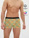 Мужские трусы боксеры / Овощи: Тыквы паттерн