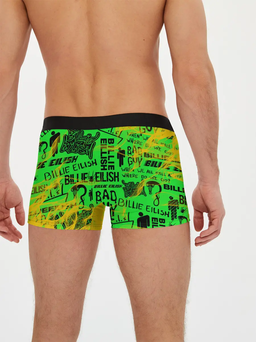 Мужские трусы боксеры / BILLIE EILISH.