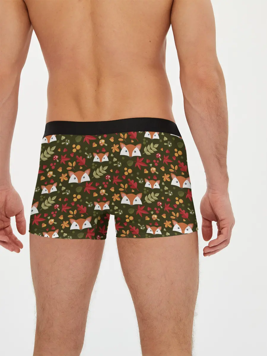 Мужские трусы боксеры / Лисоньки в лесу
