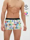 Мужские трусы боксеры / BITCOIN PATTERN | БИТКОИН