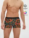 Мужские трусы боксеры / Абстрактный арабский узор
