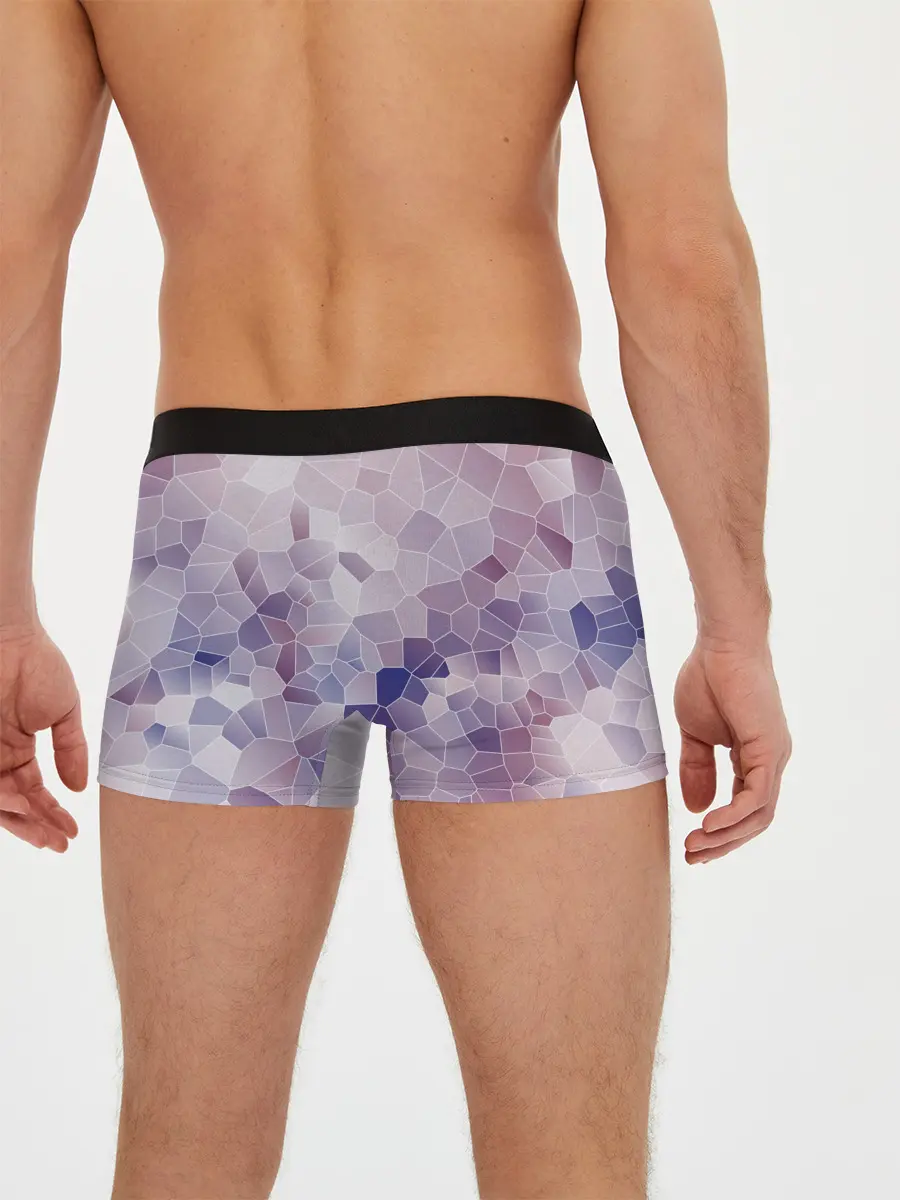 Мужские трусы боксеры / Узор Мозаика