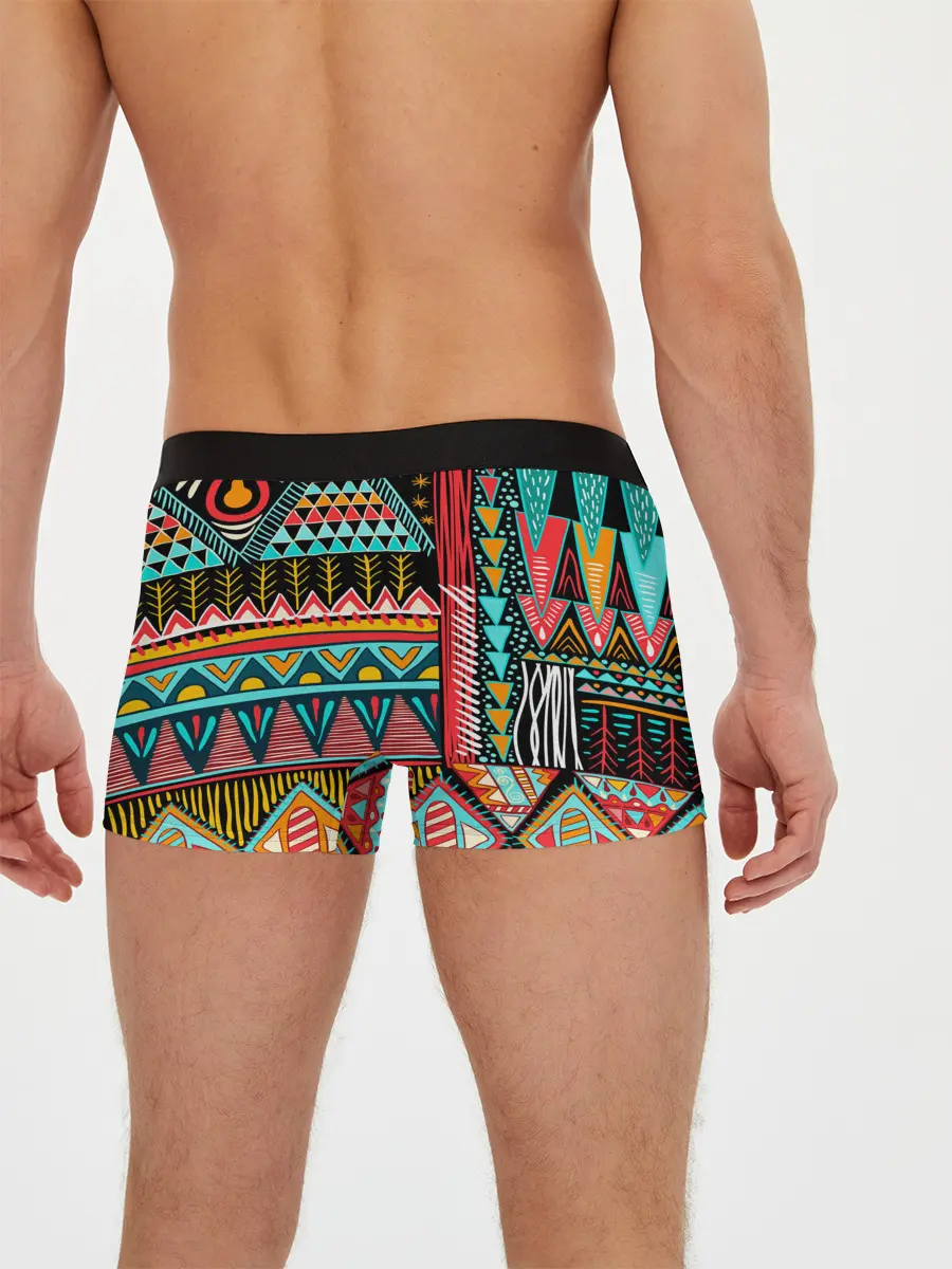 Мужские трусы боксеры / Африканский стиль