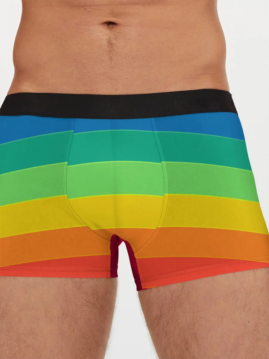 Мужские трусы боксеры / Радуга | Rainbow