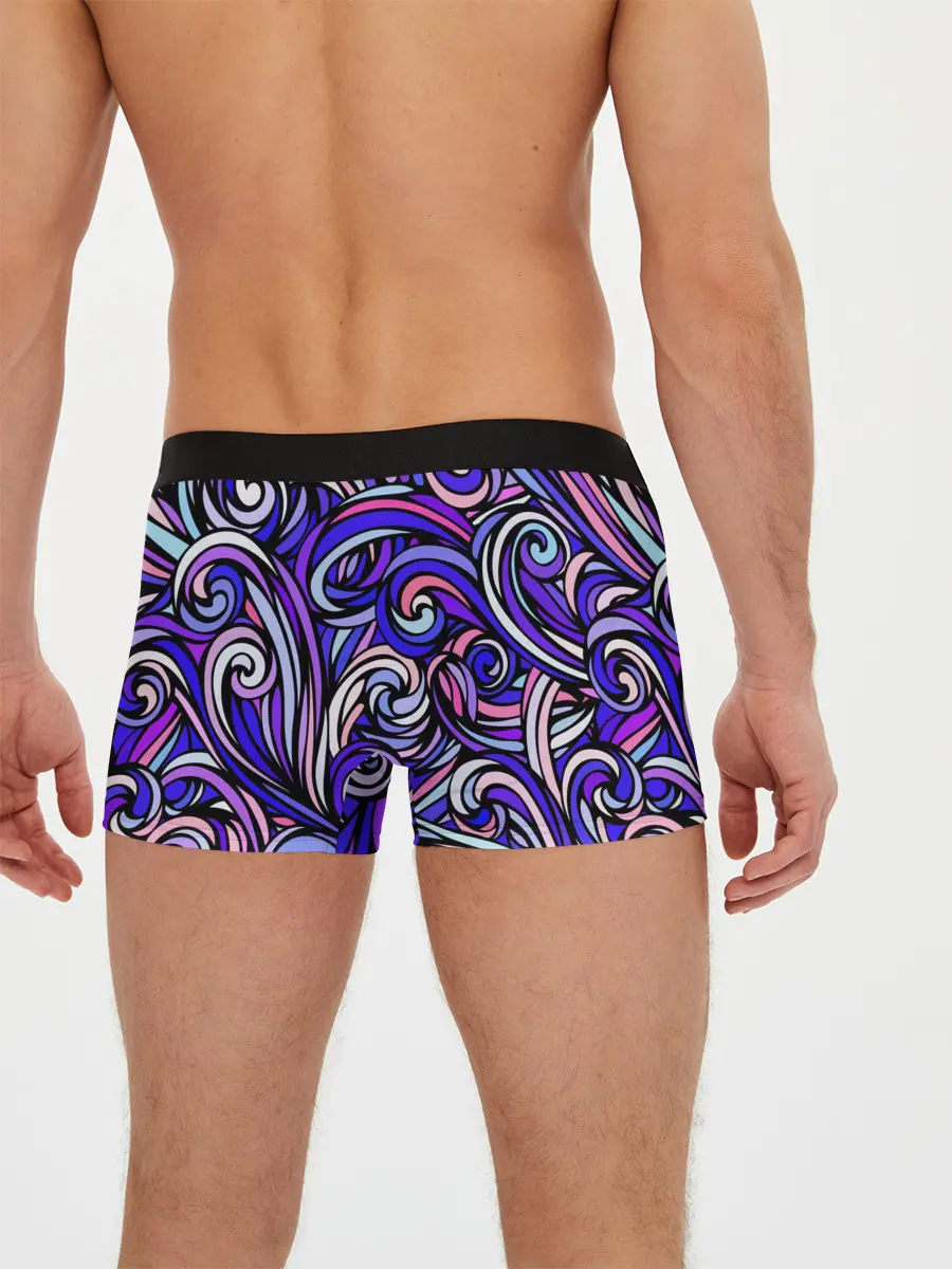 Мужские трусы боксеры / Волны