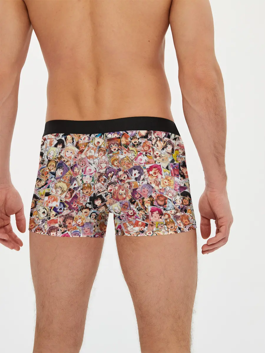 Мужские трусы боксеры / Яркий паттерн АХЕГАО