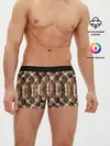 Мужские трусы боксеры / Snake Skin