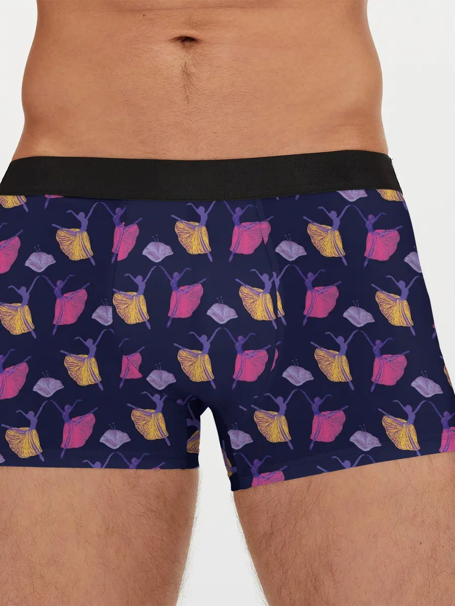 Мужские трусы боксеры / Балерины в танце