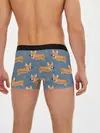 Мужские трусы боксеры / Корги с бабочкой