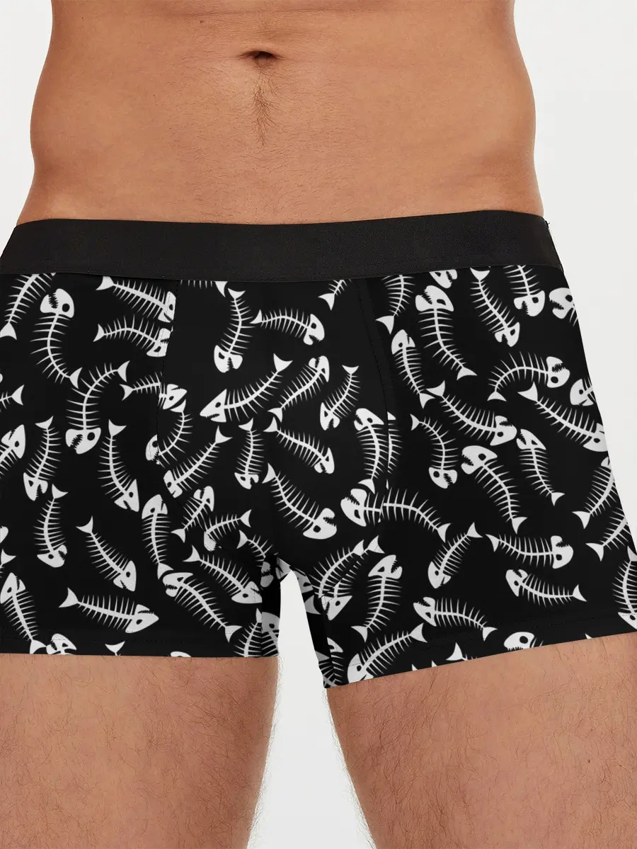 Мужские трусы боксеры / Fishbones
