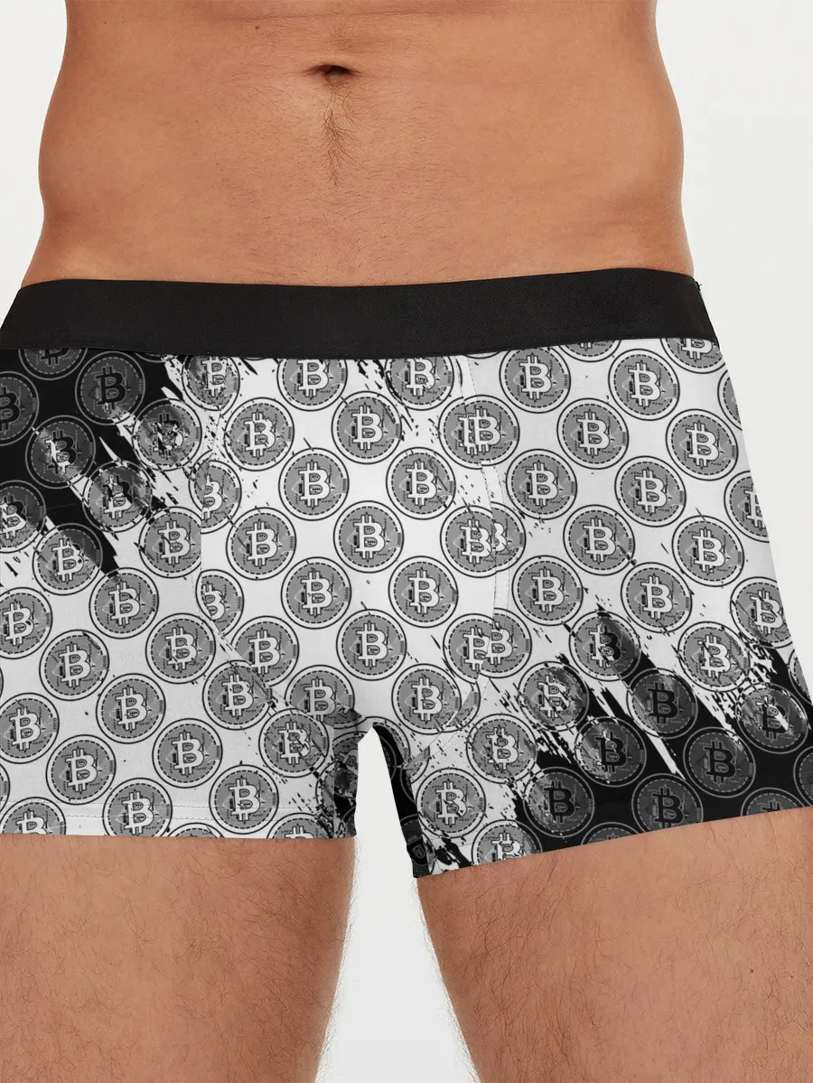 Мужские трусы боксеры / Bitcoin
