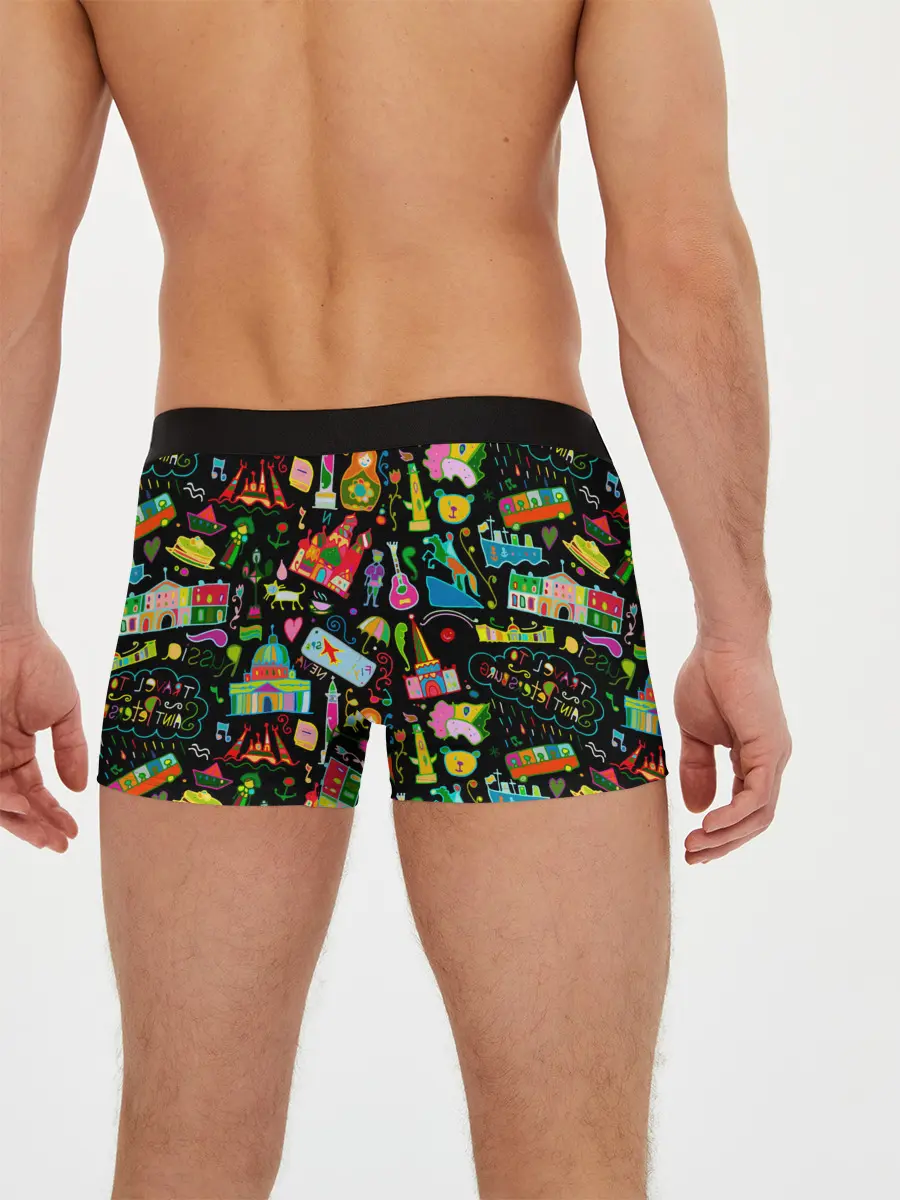 Мужские трусы боксеры / Travel to Saint Petersburg