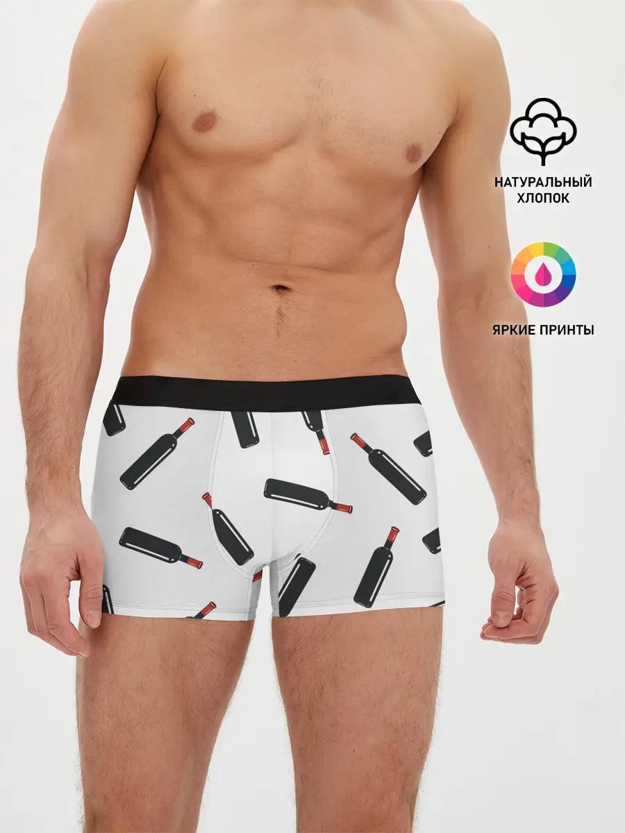 Мужские трусы боксеры / винишко