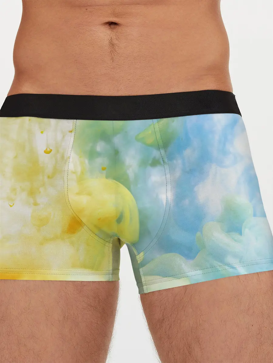 Мужские трусы боксеры / Coloful Smoke