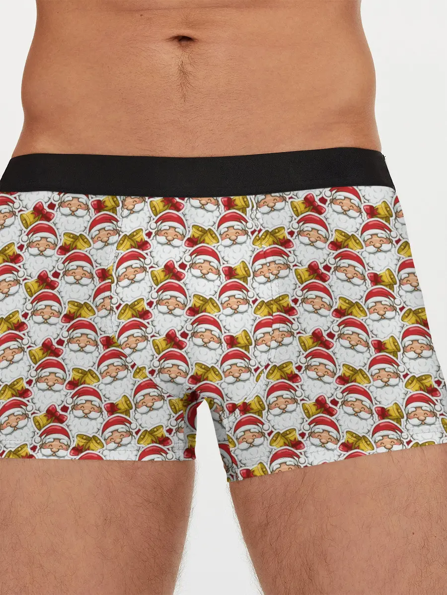 Мужские трусы боксеры / Дед Мороз