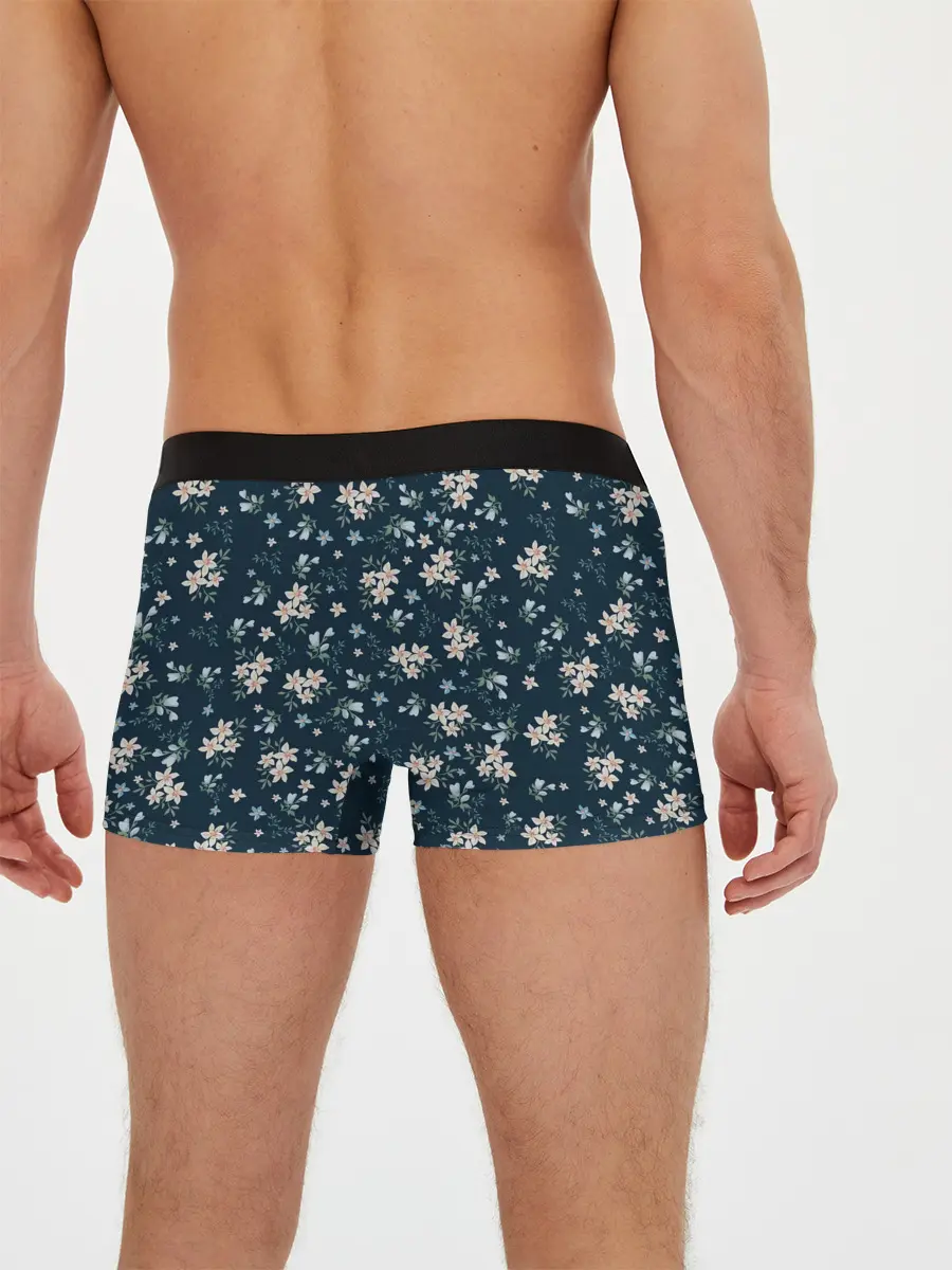 Мужские трусы боксеры / Цветочки