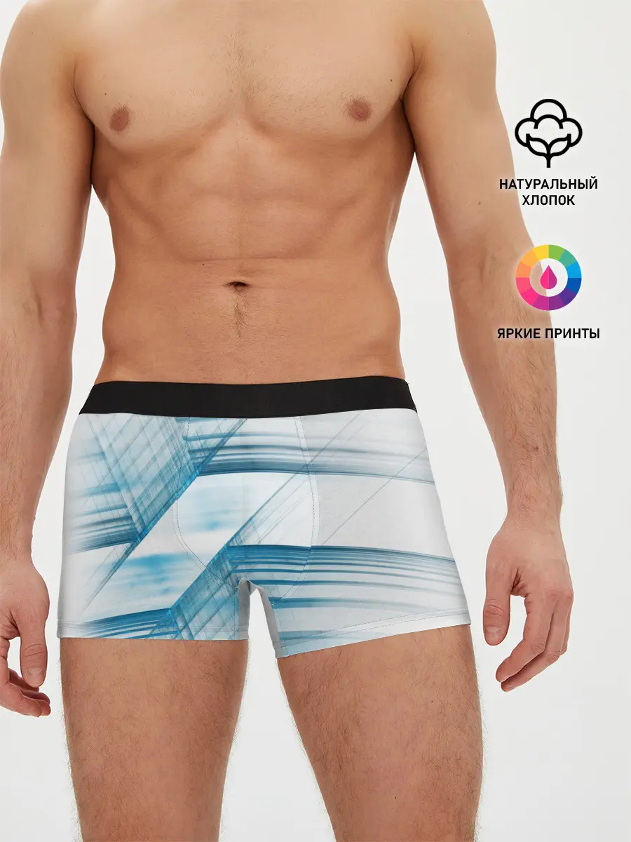 Мужские трусы боксеры / STRIPES