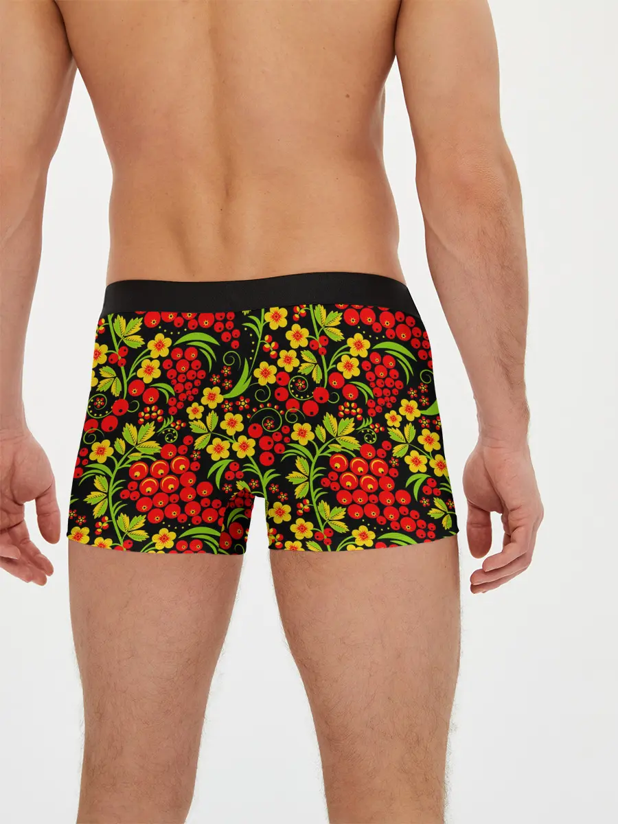 Мужские трусы боксеры / Хохлома